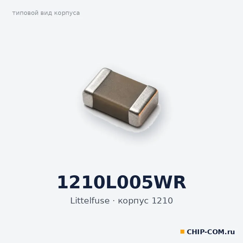 1210L005WR, корпус 1210 (типовой вид)