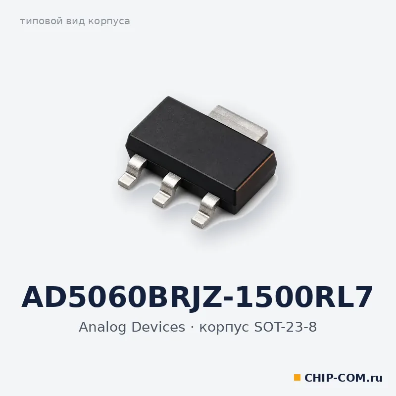 ЦАП AD5060BRJZ-1500RL7 Analog Devices