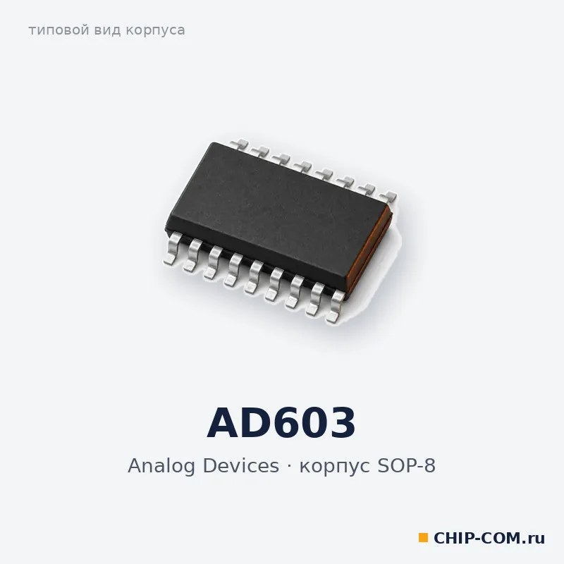 Микросхема AD603 Analog Devices