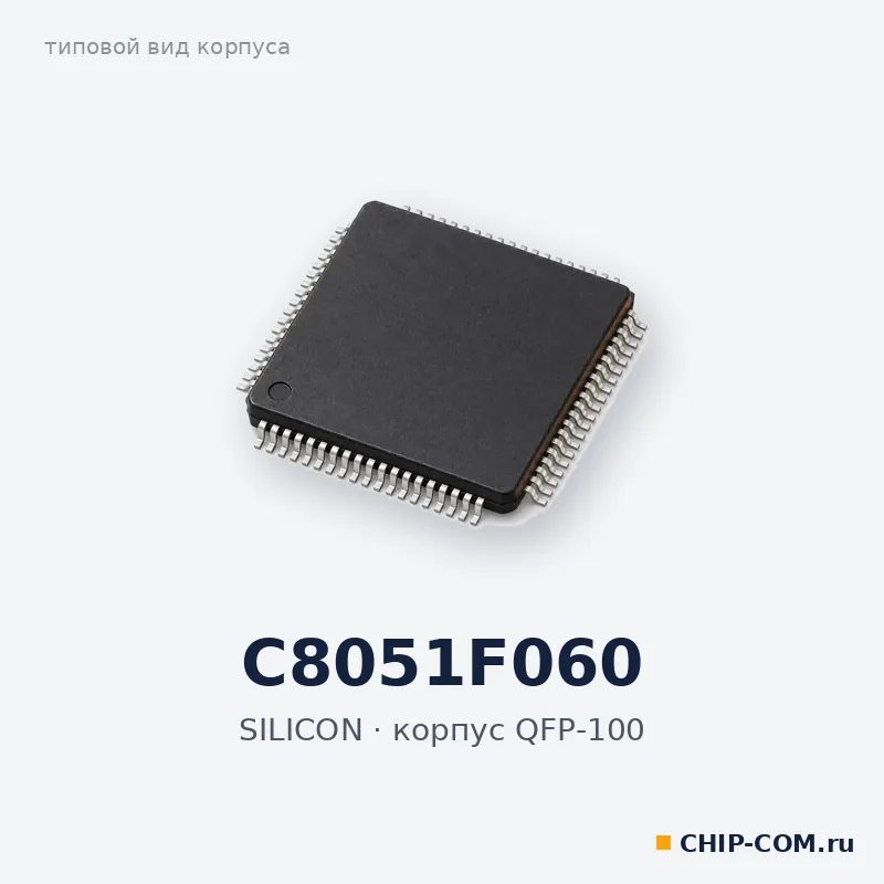 Микроконтроллер C8051F060 SILICON
