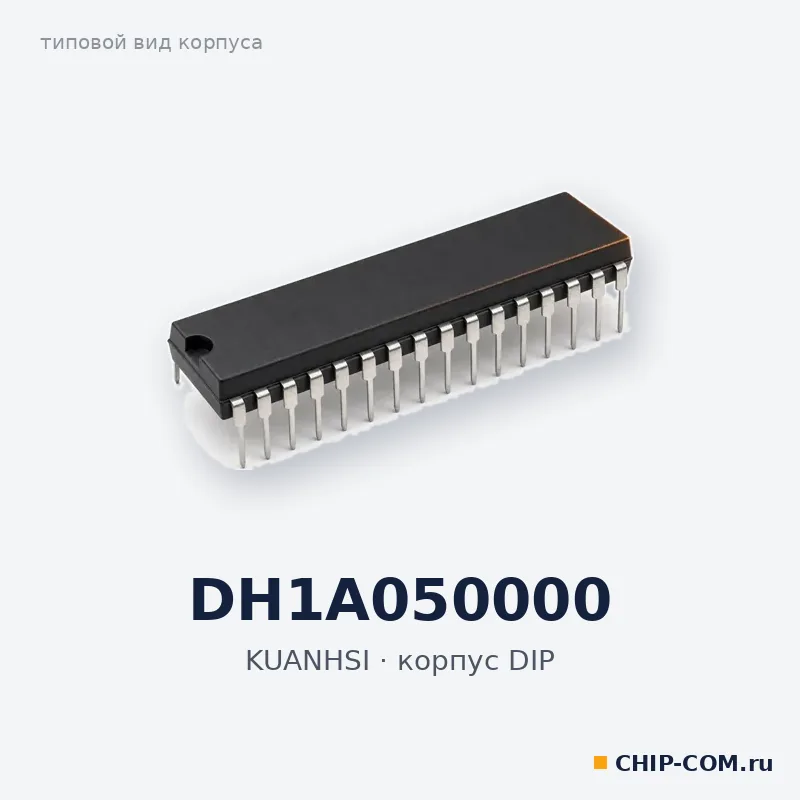 DH1A050000, корпус DIP (типовой вид)