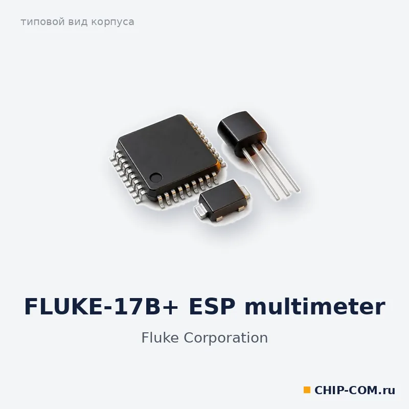 FLUKE-17B+ ESP multimeter
