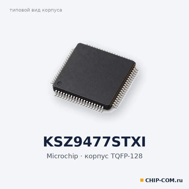 Ethernet-коммутатор KSZ9477STXI Microchip