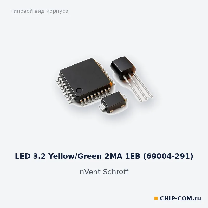 LED 3.2 Yellow/Green 2MA 1EB (69004-291)