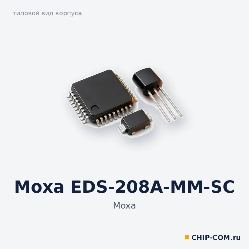 Moxa EDS-208A-MM-SC