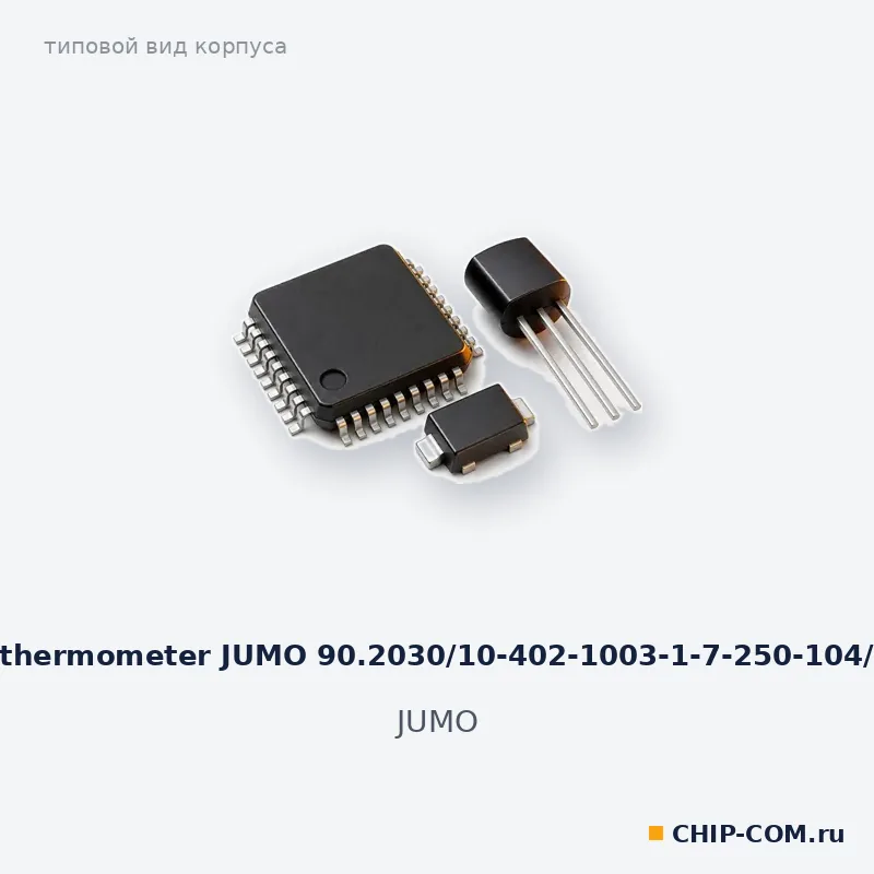 Resistance thermometer JUMO 90.2030/10-402-1003-1-7-250-104/330(0..100)