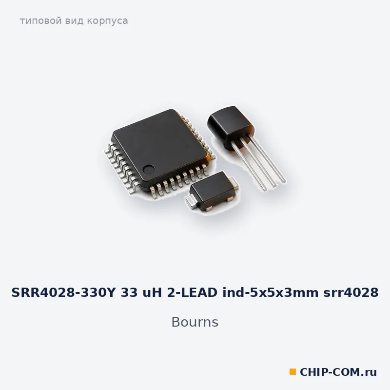 SRR4028-330Y 33 uH 2-LEAD ind-5x5x3mm srr4028