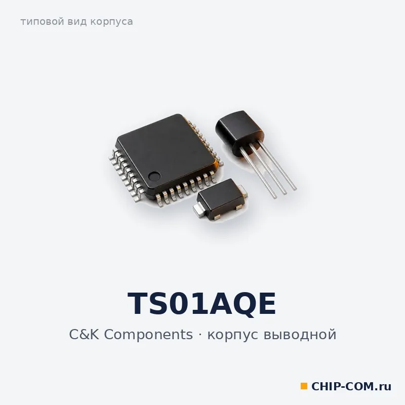 Интегральная схема TS01AQE C&K Components