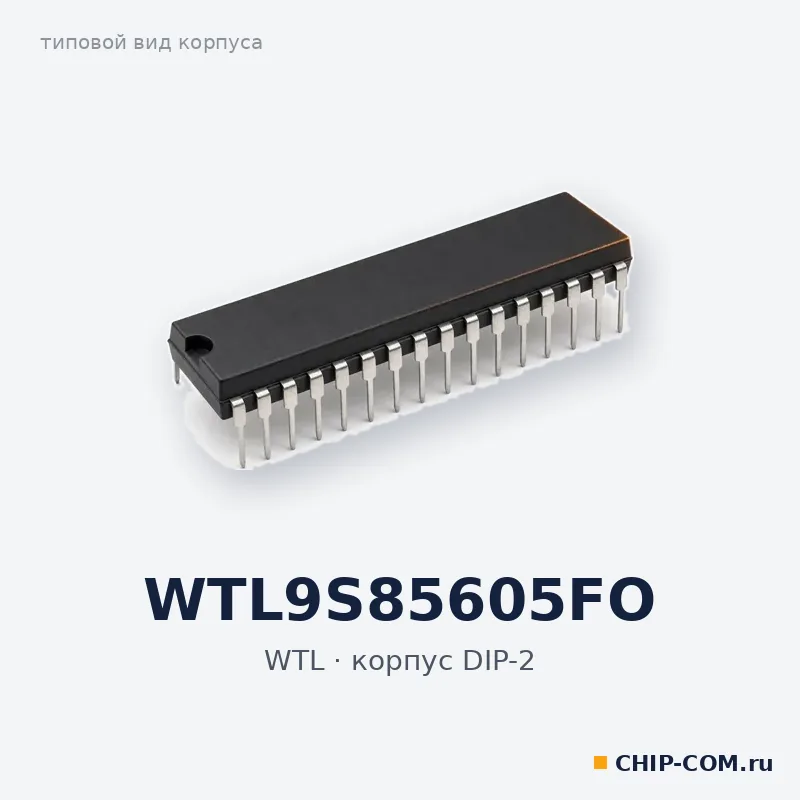 WTL9S85605FO, корпус DIP-2 (типовой вид)